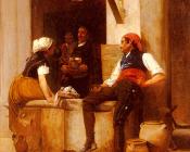 艾米丽 韦尔嫩 : Georges Conversation At The Fountain